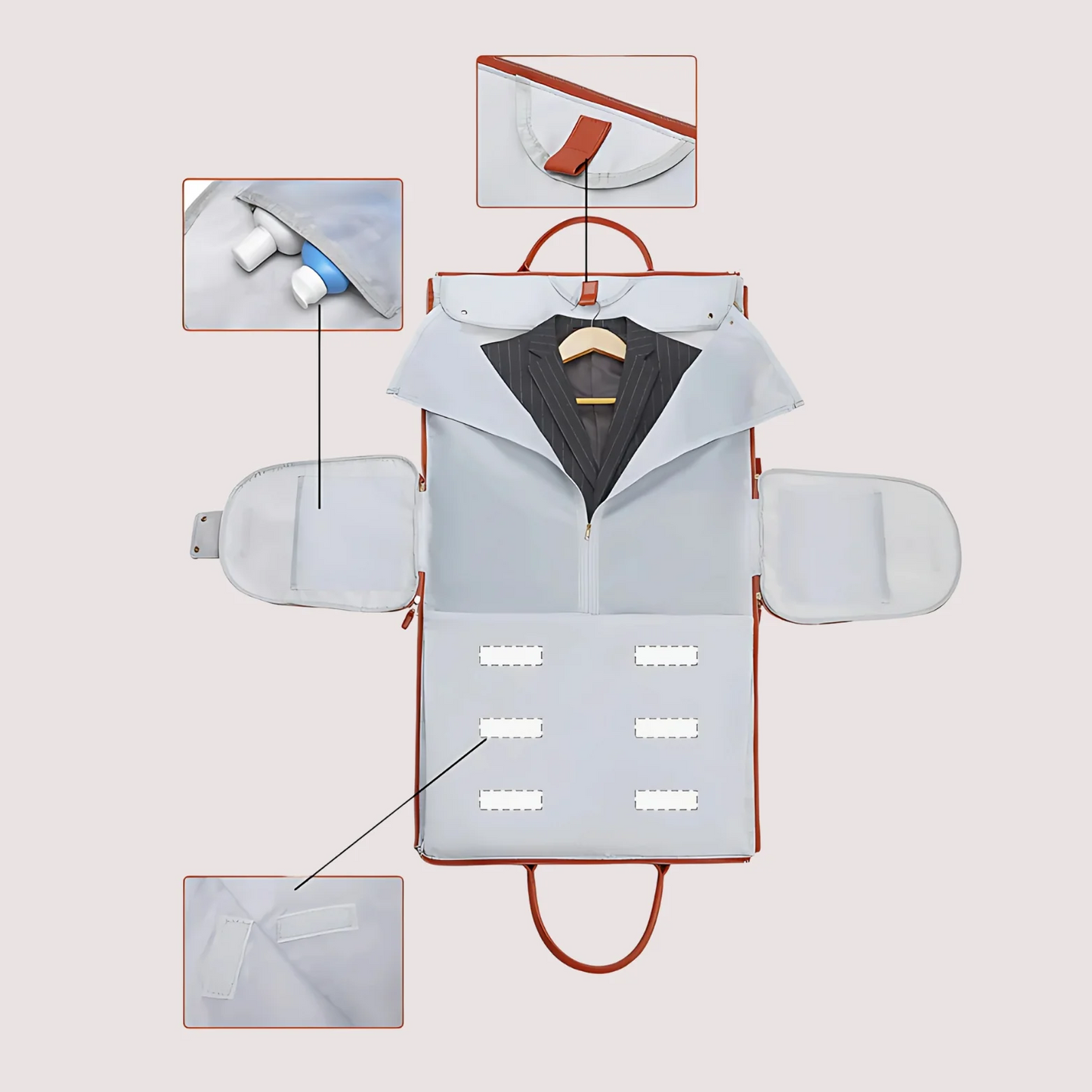 ABF™ Sac De Voyage Tout-En-Un