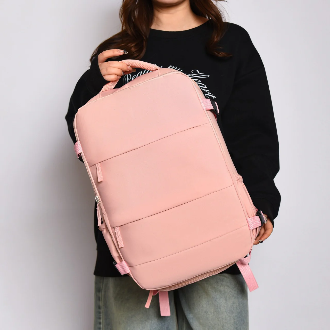 ABF™ Sac De Voyage Compactable Rose