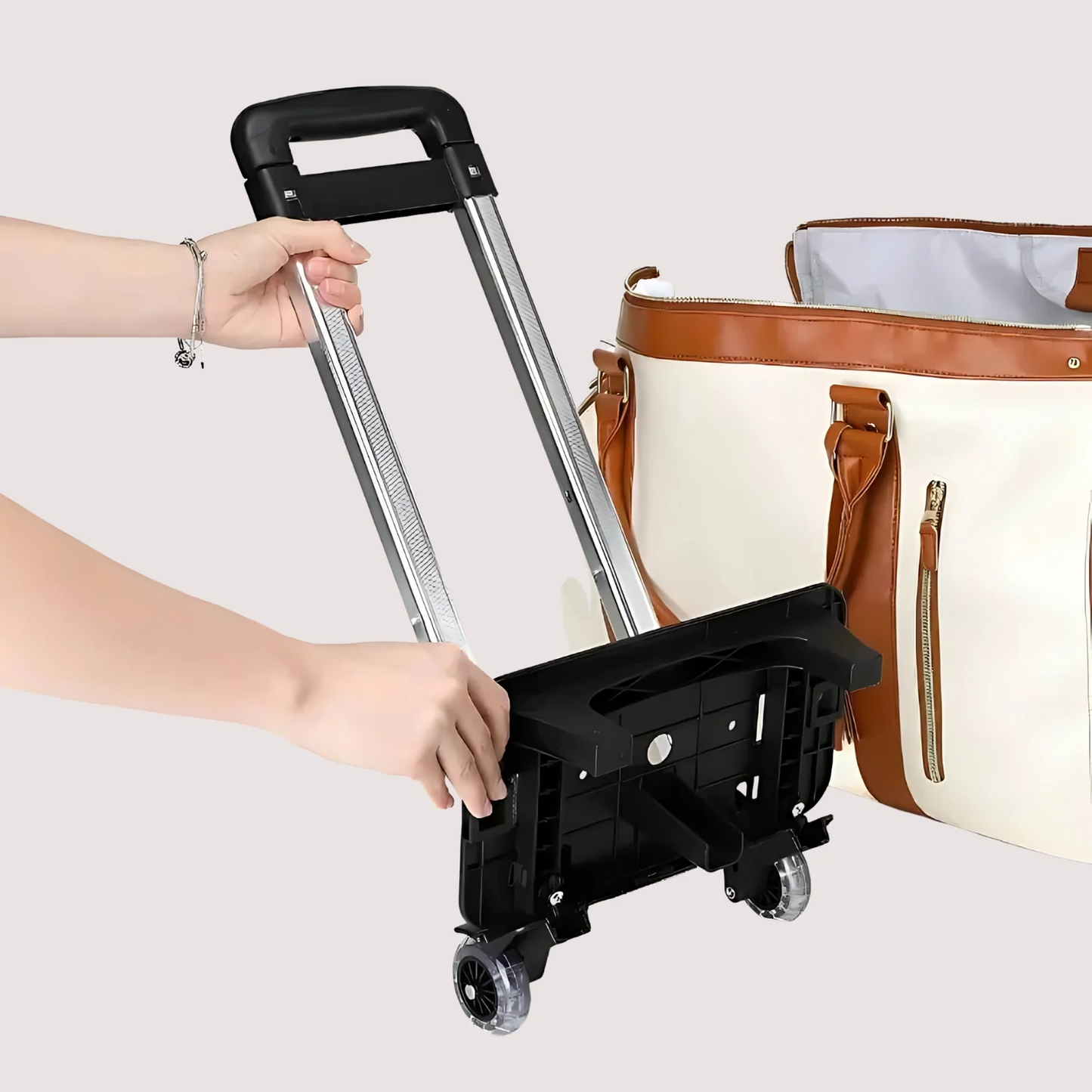 ABF™ Sac De Voyage Tout-en-Un – Roulettes